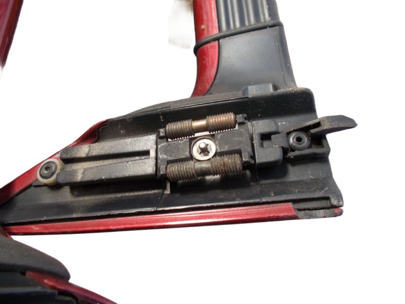 Roof rack / crossbars Renault Espace III - red