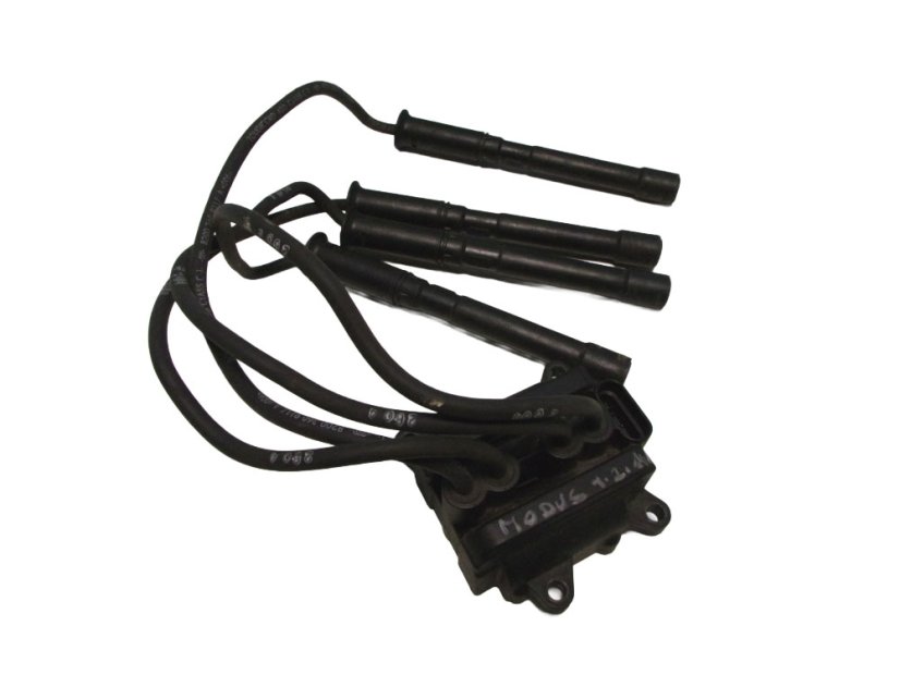 8200051128 Ignition coil Renault Modus 1.2i 16V, incl. cables