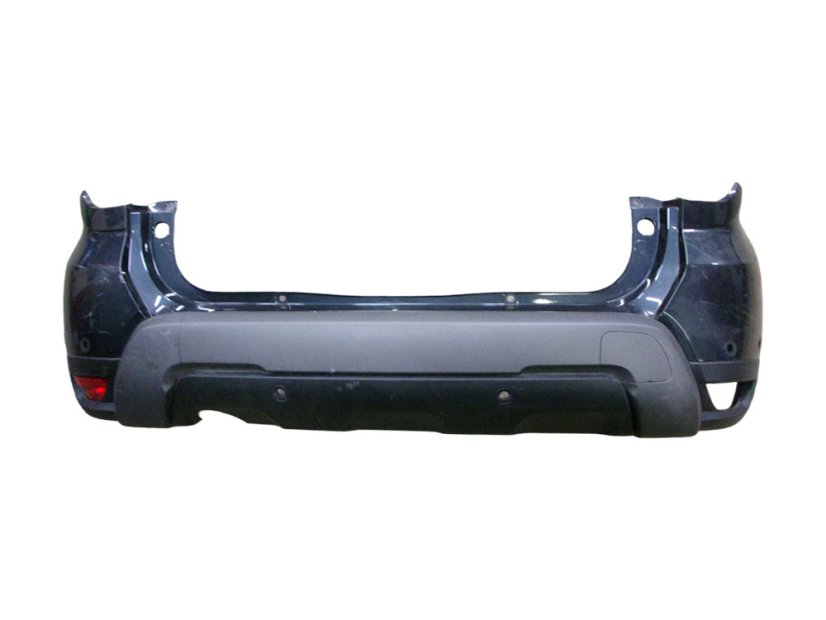 850222027R Rear bumper Dacia Duster II, with sensor holes, including strip, gray metallic