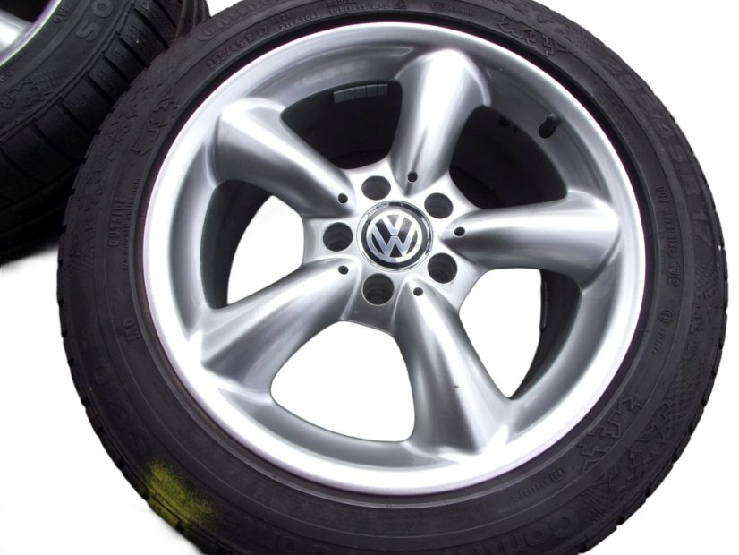 Winter tire set Mercedes-Benz 8.5x17 ET35 5x112x66.5 2304010002 - 255/45/17 102V CONTINENTAL ContiWinterContact TS810S