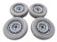 Summer tire set Citroën 5.5x14 ET18 4x108x65 - 165/65/14 79T MICHELIN