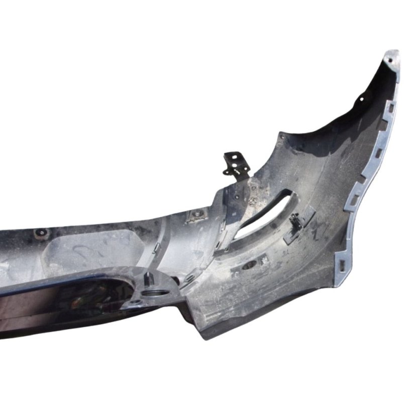 850222027R Rear bumper Dacia Duster II, with sensor holes, gray metallic