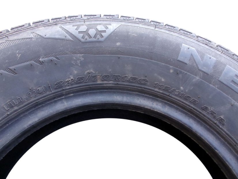 Winter truck tire 225/70/15C 112/110R NEXEN Winguard WT1 8PR