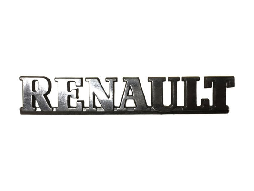 Rear emblem - Renault lettering