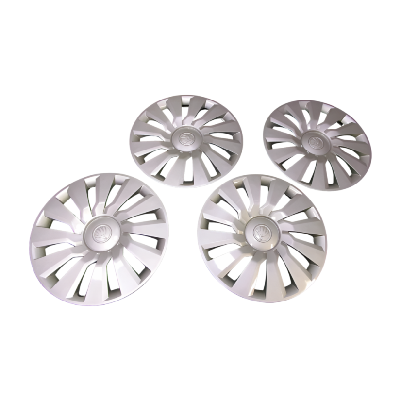Wheel covers 15" original Škoda - set of 4 pcs
