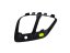 261A24097R Right front bumper grille Renault Captur II