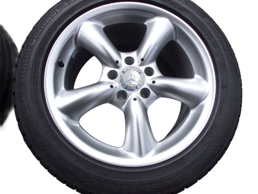 Winter tire set Mercedes-Benz 8.5x17 ET35 5x112x66.5 2304010002 - 255/45/17 102V CONTINENTAL ContiWinterContact TS810S