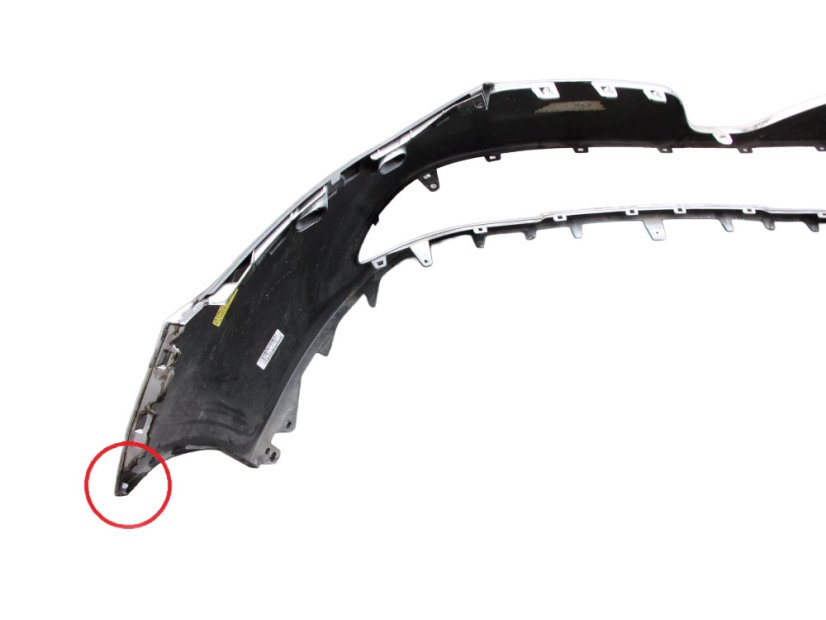 620221112R Front bumper Renault Clio IV, without grilles