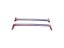 Roof rack / crossbars Renault Espace III - red