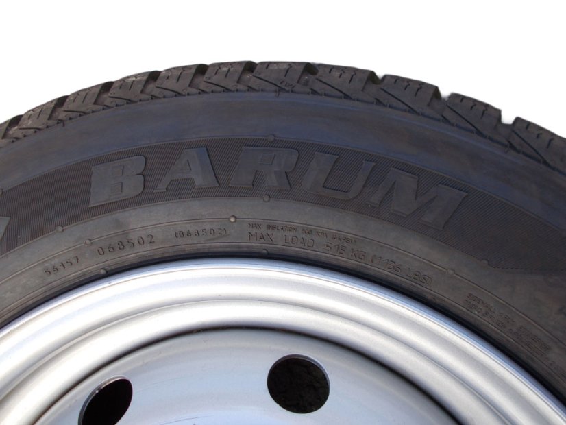 Spare wheel - Renault 5.5x14 ET43 - 165/80/14 BARUM - full width