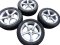 Mercedes-Benz téli gumi szett, 6.5x17 ET44 felnik 5x112x66.5, 205/55/17 91H HANKOOK gumiabroncsok