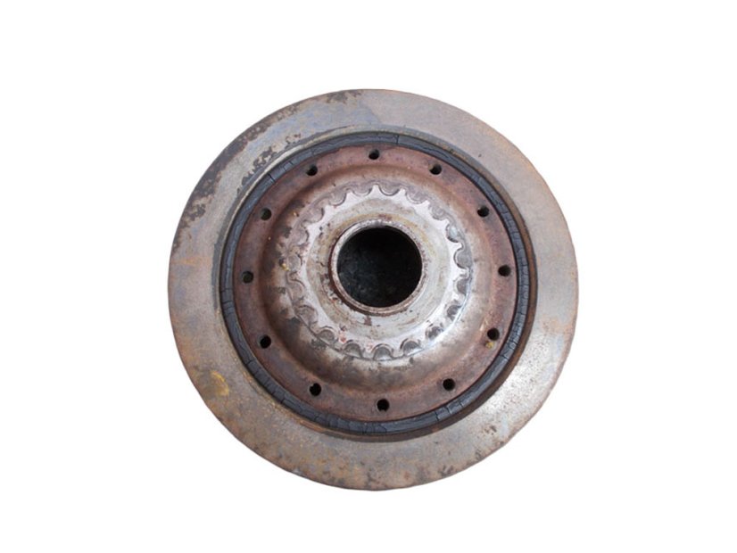 Koło pasowe wału korbowego ze sprężyną Renault Megane I, Scenic I 1.4i 16V, 1.6i16V