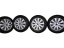 Summer tire set Renault Kangoo III/Mercedes-Benz Citan, wheels 6.5x16 ET40 5x114.3x66, tires 205/60/16 96H MICHELIN CrossClimate