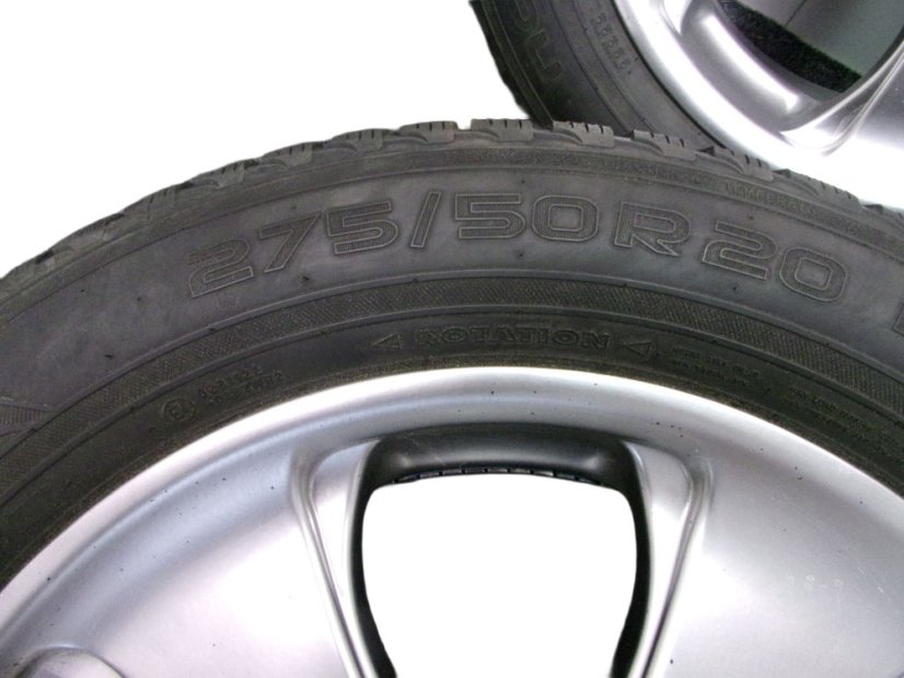 Zimná obutá sada Mercedes-Benz, disky 9x20 ET40 5x112x66,5, pneu 275/50/20 109H NOKIAN