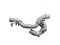 Double engine cooling hose Renault Twingo I, incl. breather screw