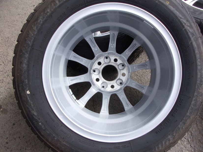 Winter tire set Mercedes-Benz 6.5x16 ET38, 5x112x66.5 A2054012400 - 205/60/16 92H Bridgestone Blizzak LM32