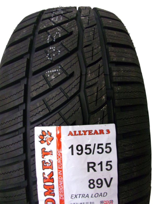 All-season tire 195/55/15 89V TOMKET Allyear 3 XL