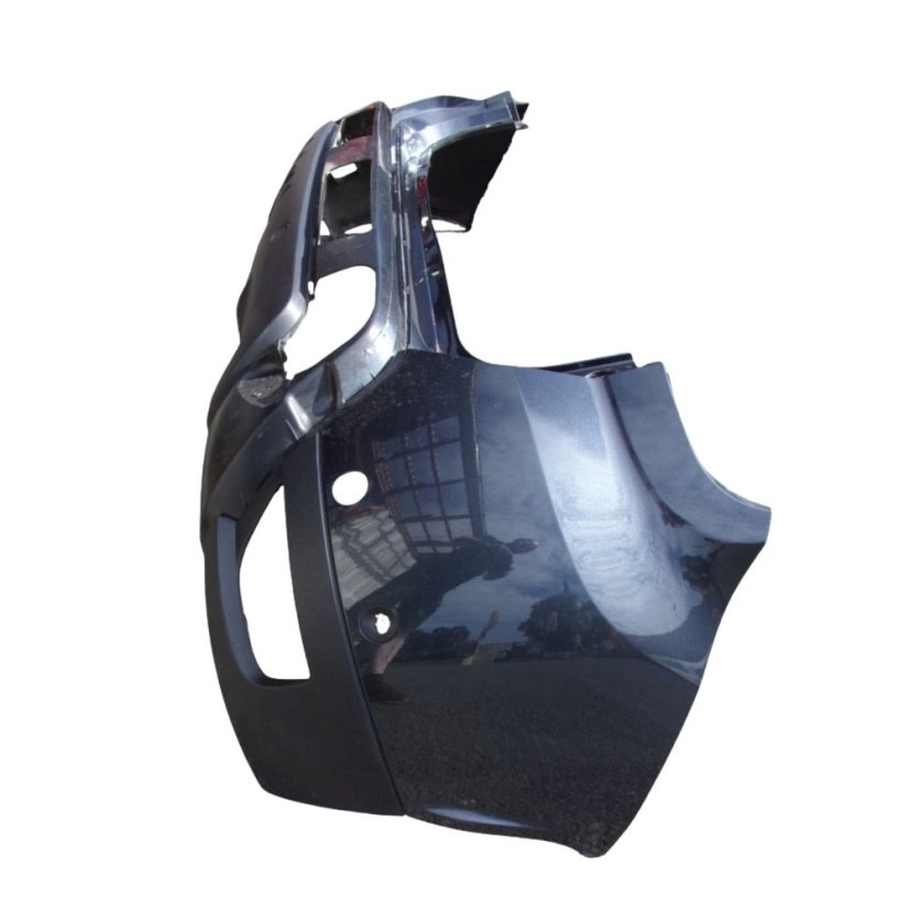 850222027R Rear bumper Dacia Duster II, with sensor holes, gray metallic