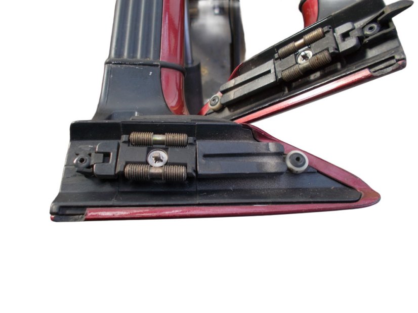 Roof rack / crossbars Renault Espace III - red