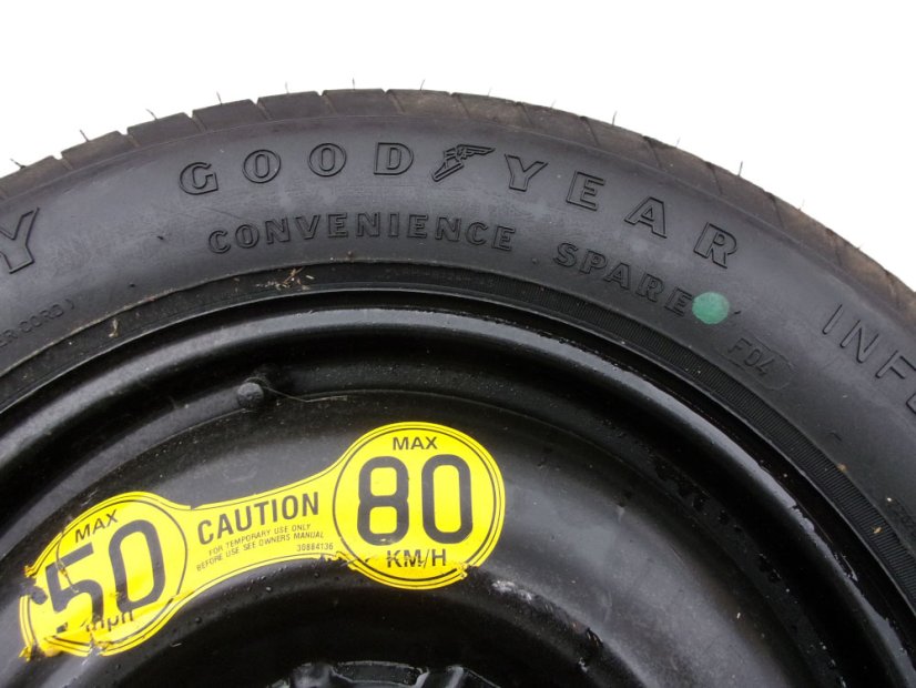 Rezerva (úzká) Volvo 3,5x15 ET40 - 125/90/15 GOODYEAR