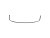 7700426531 Lower front bumper molding Renault Megane I 1999-2002