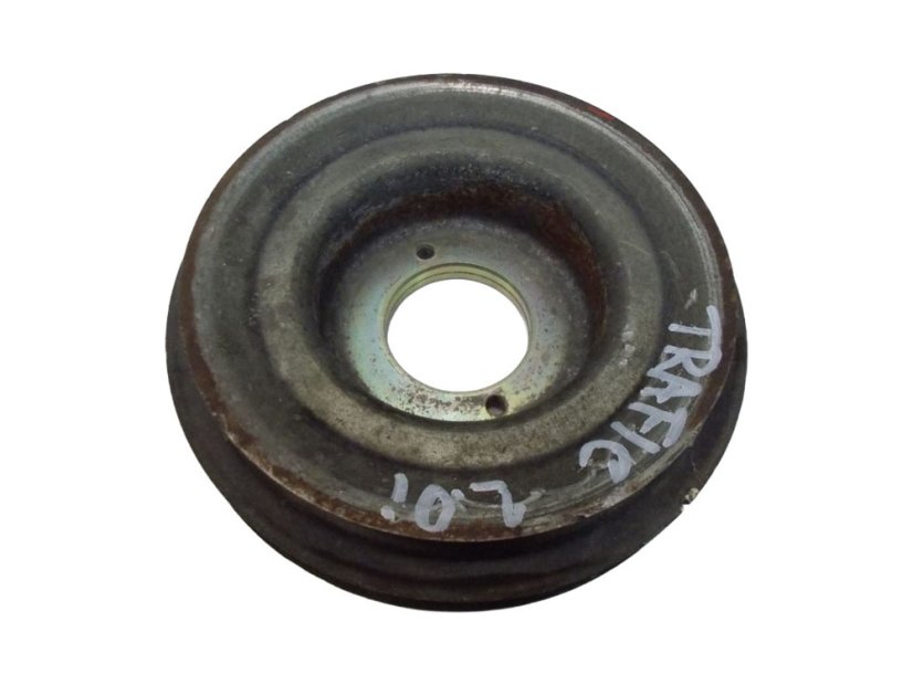 Double crankshaft pulley for V-belt Renault Trafic I