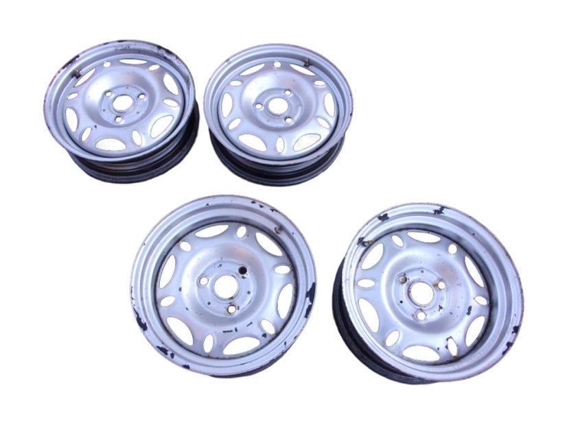 Plechové disky Smart Fortwo 15" - 3x112x57 (dvojmontáž)