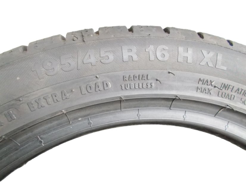 Letní pneumatika 195/45/16 84H CONTINENTAL ContiEcoContact 5 XL