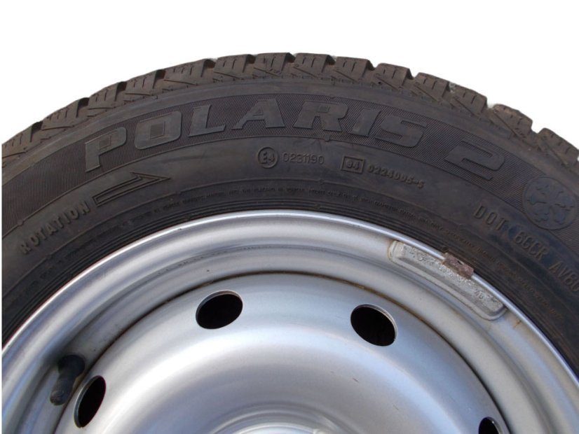 Spare wheel - Renault 5.5x14 ET43 - 165/80/14 BARUM - full width