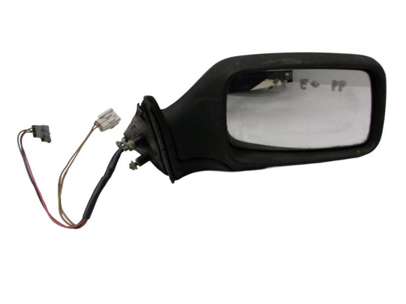 Right rearview mirror Renault R21, electrically operated, unpainted