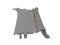 8200213403 Inner plastic of the right rear pillar Renault Modus