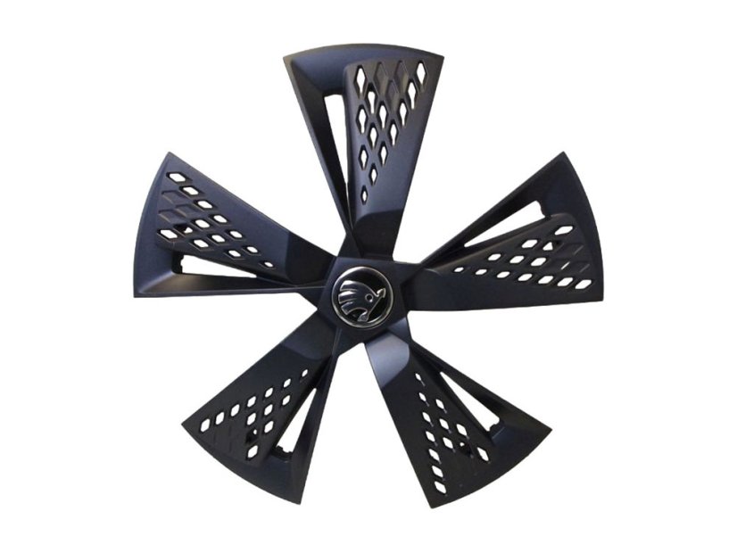 57A.601.169.G Alloy wheel covers type "Aero" original Škoda - set of 4 pieces