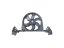 44.030.263.3F Engine cooling fan + plastic Renault Espace III, Espace IV