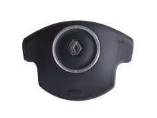 8200414936 Airbag volantu Renault Megane II, verze s tempomatem - černý s chromovým kroužkem