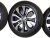 Summer tire set Nissan/Renault, wheels 7x17 ET43 5x114.3x66, tires 205/55/17 95H CONTINENTAL