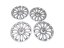 Wheel cover 15" original Škoda 5JA.601.147.C - set of 4 pieces