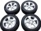 Zimní obutá sada Mercedes-Benz, disky 8x18 ET38 5x112x66,5, pneu 235/60/18 103H PIRELLI