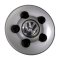 7L6601147 Enjoliveur central de roue en aluminium d'origine VW T5, Touareg