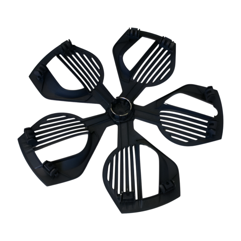 5E3.601.169.A Alloy wheel covers type "Aero" original Škoda - set of 4 pieces