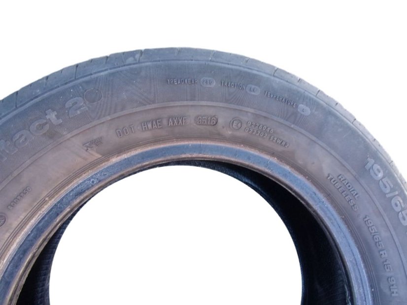 Summer tire 195/65/15 91H CONTINENTAL ContiPremiumContact 2