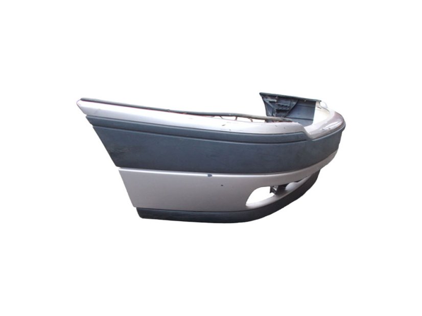 7700796874 Front bumper Renault Safrane, silver, incl. reinforcement
