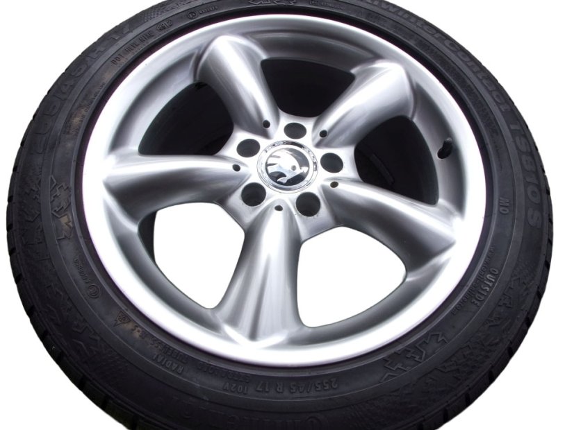 Winter tire set Mercedes-Benz 8.5x17 ET35 5x112x66.5 2304010002 - 255/45/17 102V CONTINENTAL ContiWinterContact TS810S