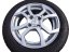 Mercedes-Benz tire set - dual mounting, wheels 5x15 ET32 + 5.5x15 ET42 4x100x60, tires 165/65/15 DUNLOP winter + 185/60/15 DUNLOP summer