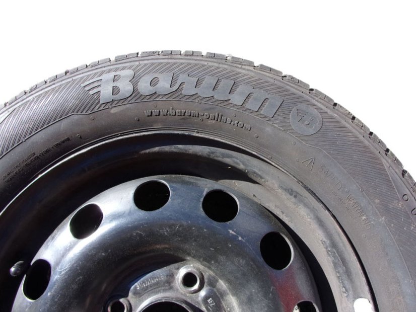 Spare wheel (full width) 5.5x14 ET47.5 4x108x63 - 185/65/15 86T BARUM Brilantis 2