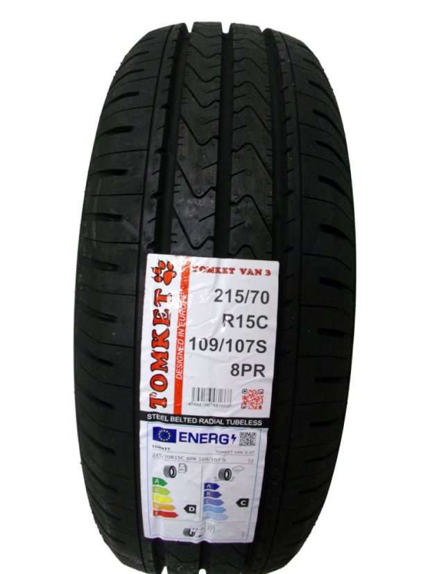 Summer truck tire 215/70/15C 109/107S TOMKET Van 3 8PR