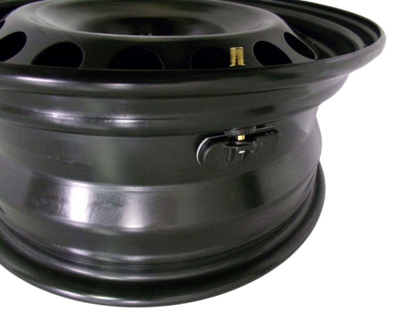 Plechový disk originál Renault Clio IV, Zoe - Dacia Dokker, Lodgy, Logan II, Sandero I - 6x15 ET40 - 4x100x60 - 403004319R, se snímači tlaku