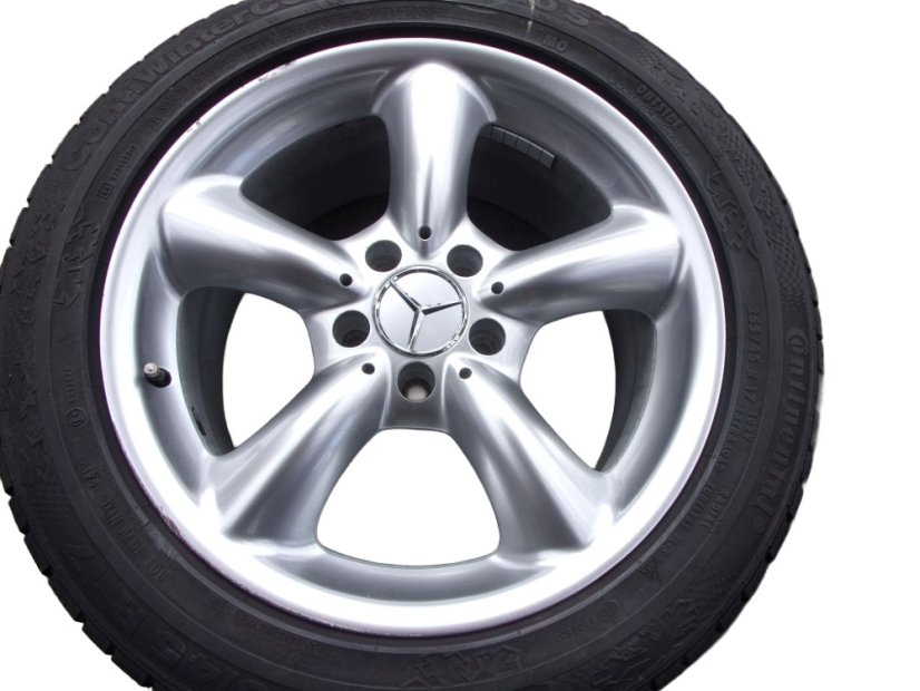 Winter tire set Mercedes-Benz 8.5x17 ET35 5x112x66.5 2304010002 - 255/45/17 102V CONTINENTAL ContiWinterContact TS810S