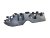 622220011R Right front bumper bracket Dacia Duster I