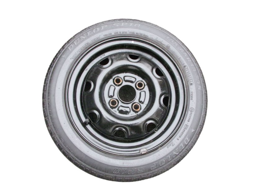 Summer tire set Suzuki, rims 4.5x13 4x100x54, tires 155/65/13 72S DUNLOP SP10