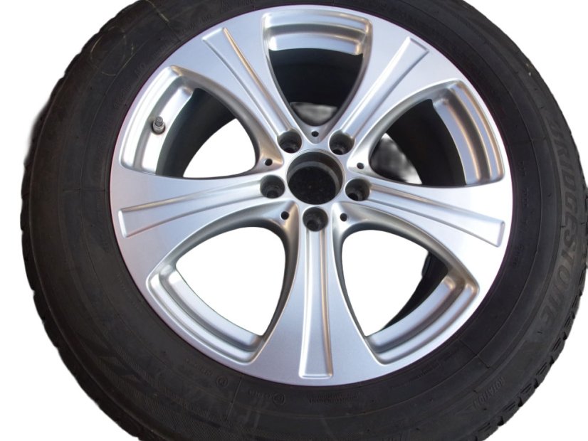 Mercedes-Benz winter tire set, wheels 8x18 ET38, 5x112x66.5 A2534010800, tires 235/60/18 103H BRIDGESTONE Blizzak LM-80 Evo